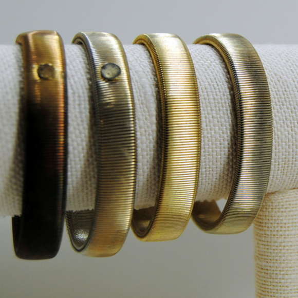 Seven Scrunchy Flexible Bangle Bundle - Picture 3 of 6